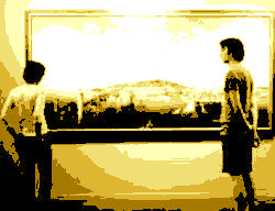 Abstract picture representing Un jeune poete (2015)