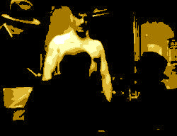 Abstract picture representing Au nom de la loi (1932)