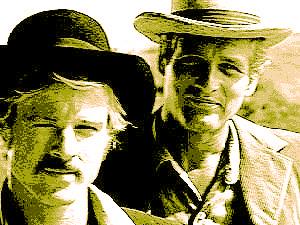 Abstract picture representing Butch Cassidy and the Sundance Kid (1969)