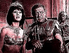 Abstract picture representing Carry on Cleo (1964)