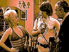 Abstract picture representing Carry on Girls (1973)