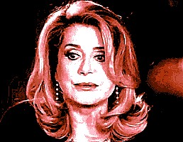 Abstract picture representing Catherine Deneuve