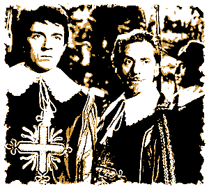 Abstract picture representing Cyrano et d'Artagnan (1964)