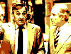 Abstract picture representing La 7eme cible (1984)