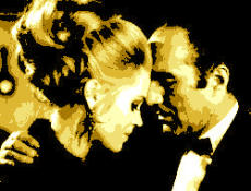 Abstract picture representing La Curee (1966)