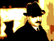 Abstract picture representing La Nuit du carrefour (1932)