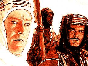 Abstract picture representing Lawrence of Arabia (1962)