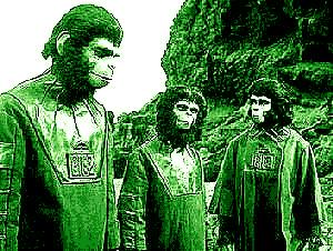 Abstract picture representing Planet of the Apes (1968)
